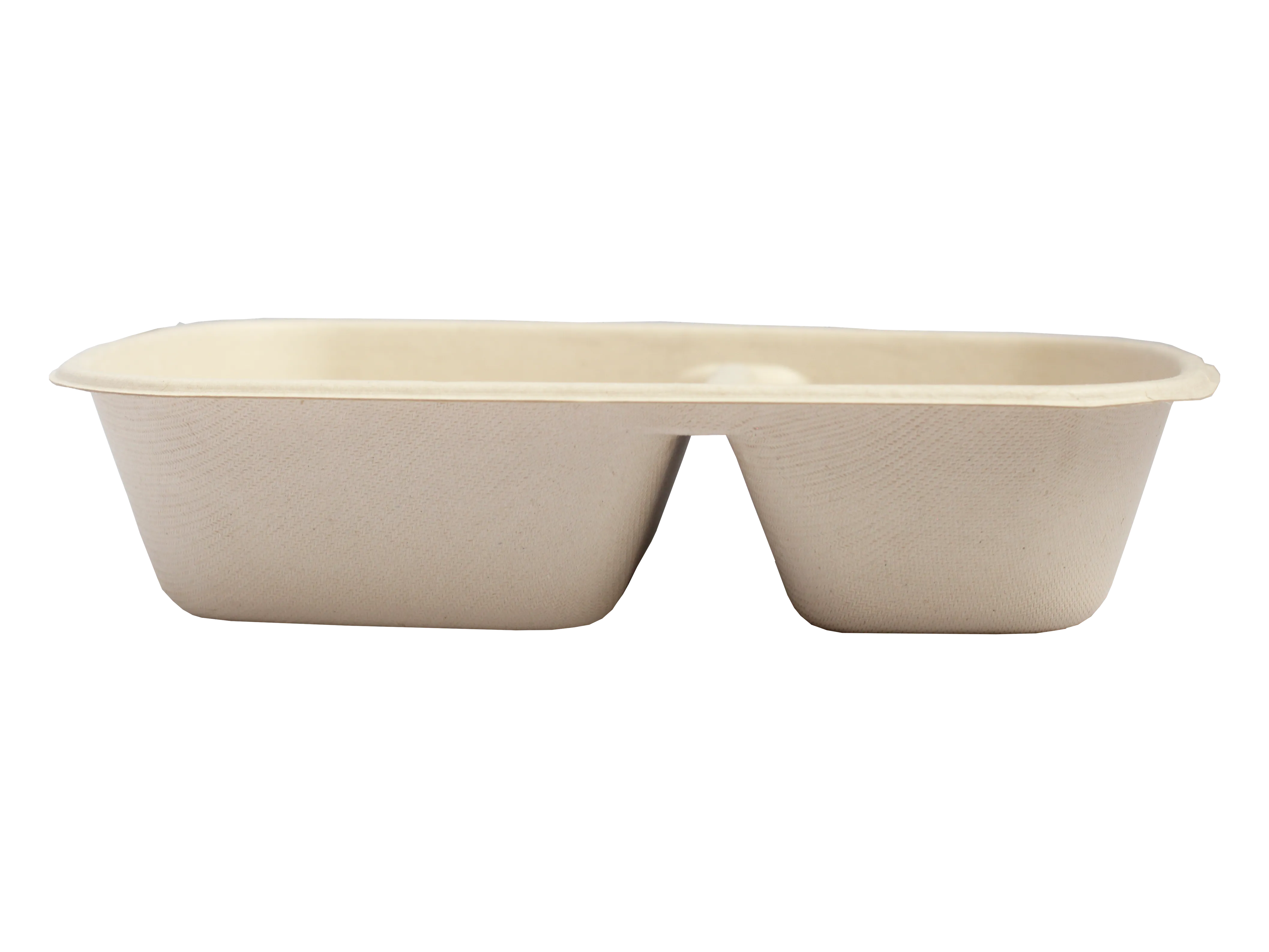 28oz 2-C Rectangular Fiber Container