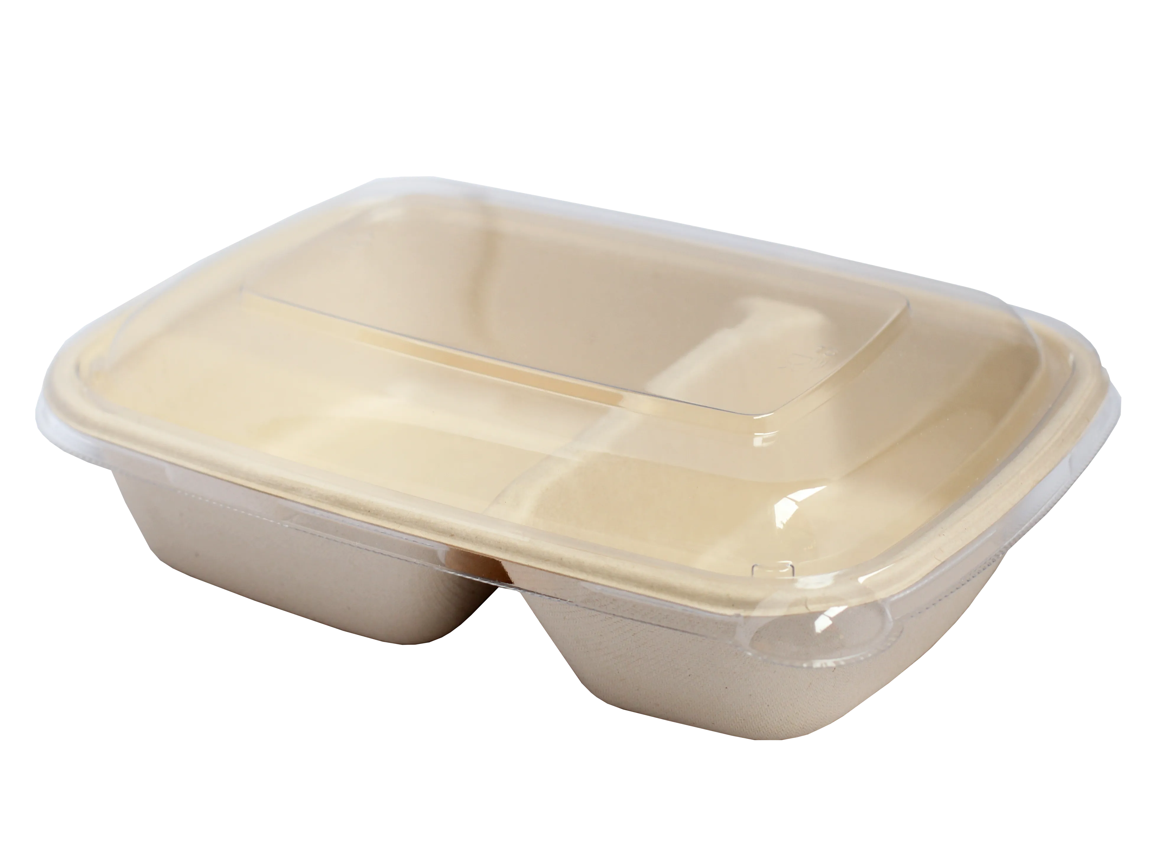 28oz 2-C Rectangular Fiber Container
