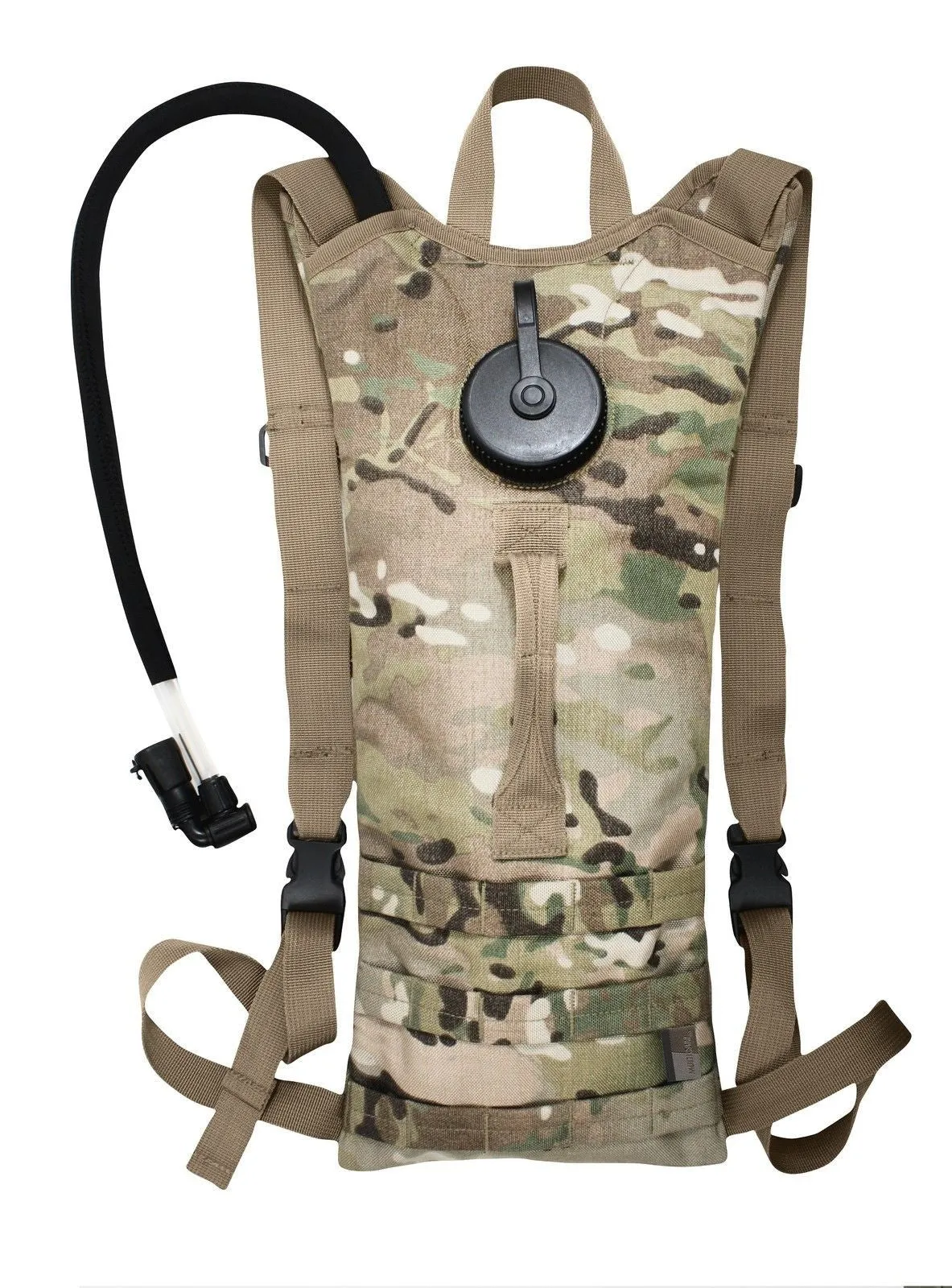 3 Liter Hydration Systems w/ Backstrap Polyester MOLLE Compatible Water Pack