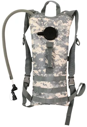 3 Liter Hydration Systems w/ Backstrap Polyester MOLLE Compatible Water Pack