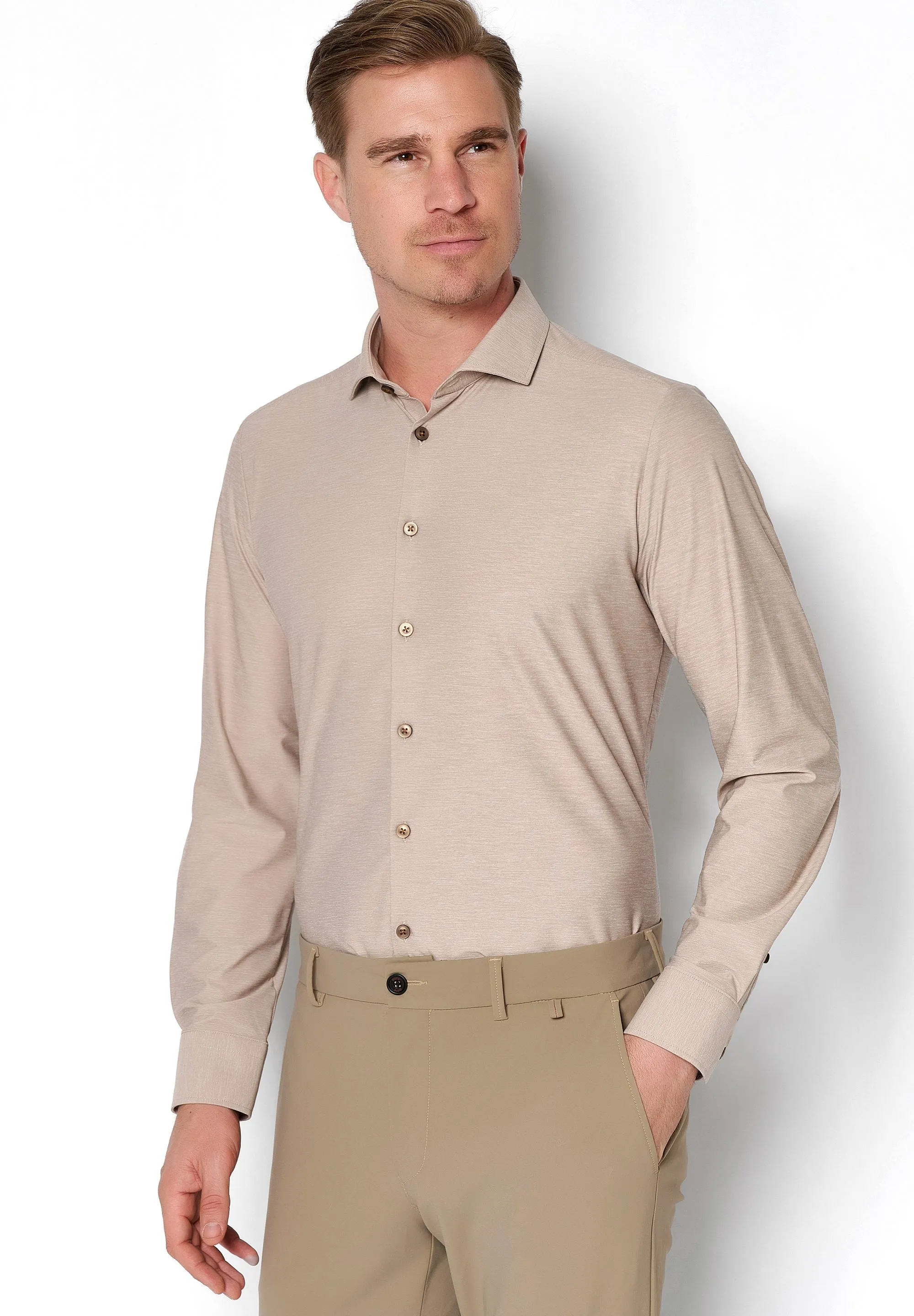 3389-21750 - Functional Hemd - beige