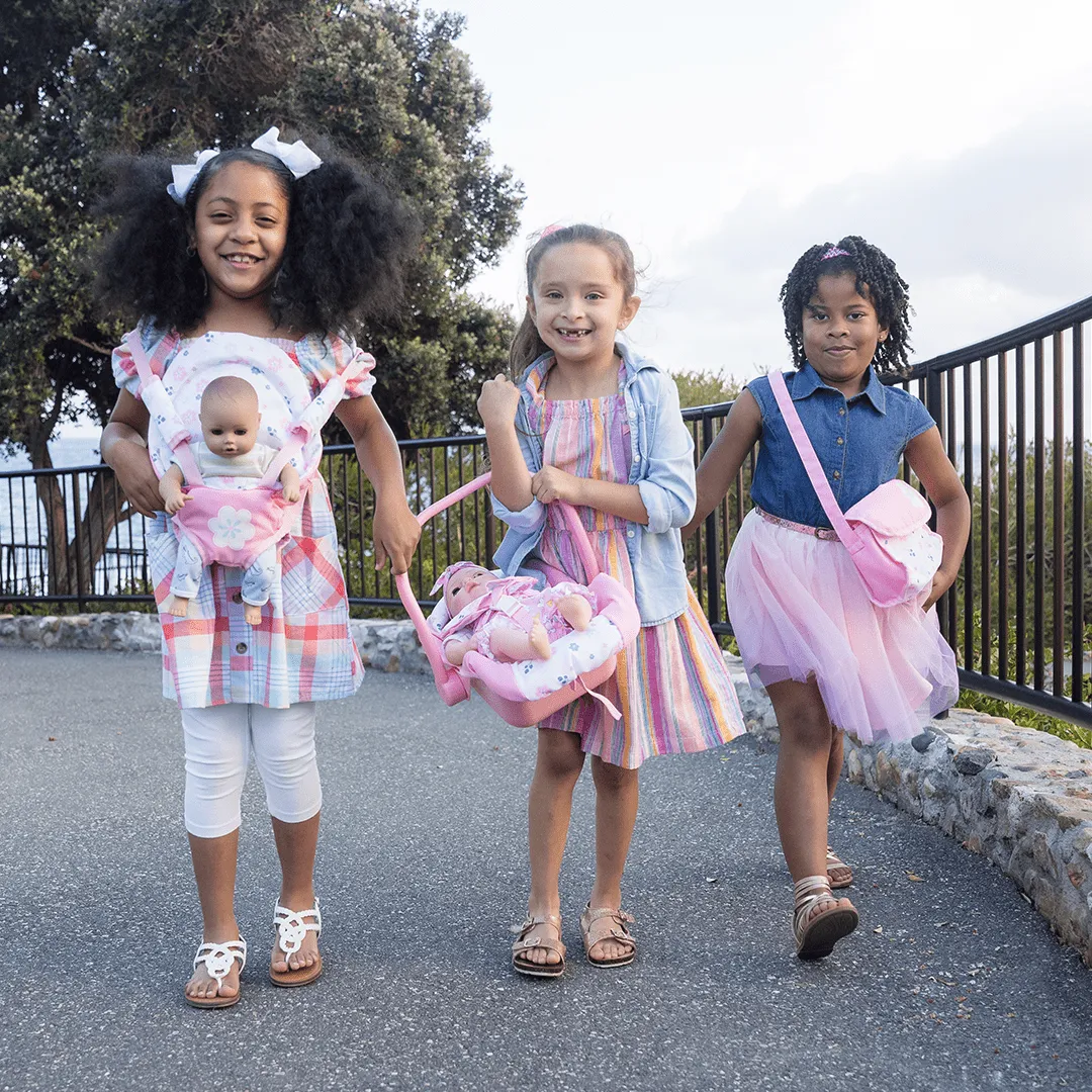 Adora Pink Blooms Baby Carrier Snuggle