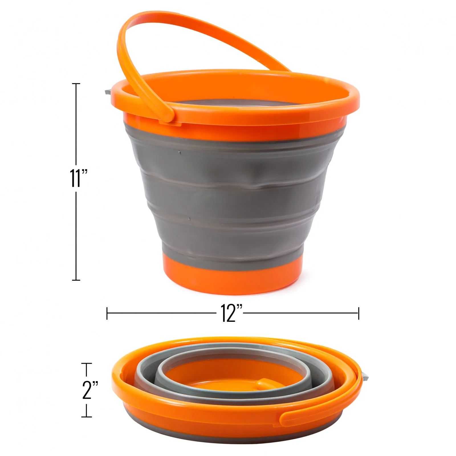 ASR Outdoor 1/4" Classifier Screen Set with 10L Collapsible Bucket Gold Panning Kit