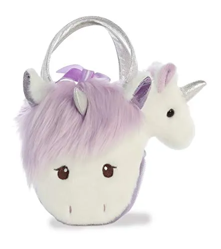 Aurora - Pet Carrier - 7" Heather Unicorn Fancy Pal