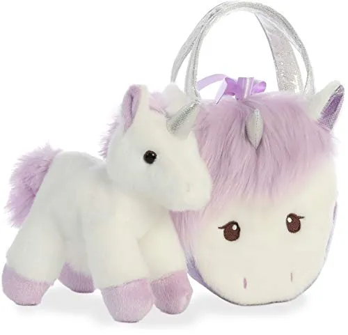 Aurora - Pet Carrier - 7" Heather Unicorn Fancy Pal