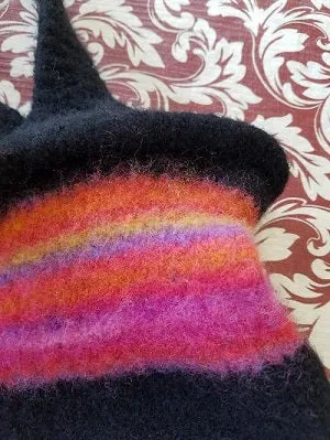 Banded Felted Bag Kit (Knit On!)