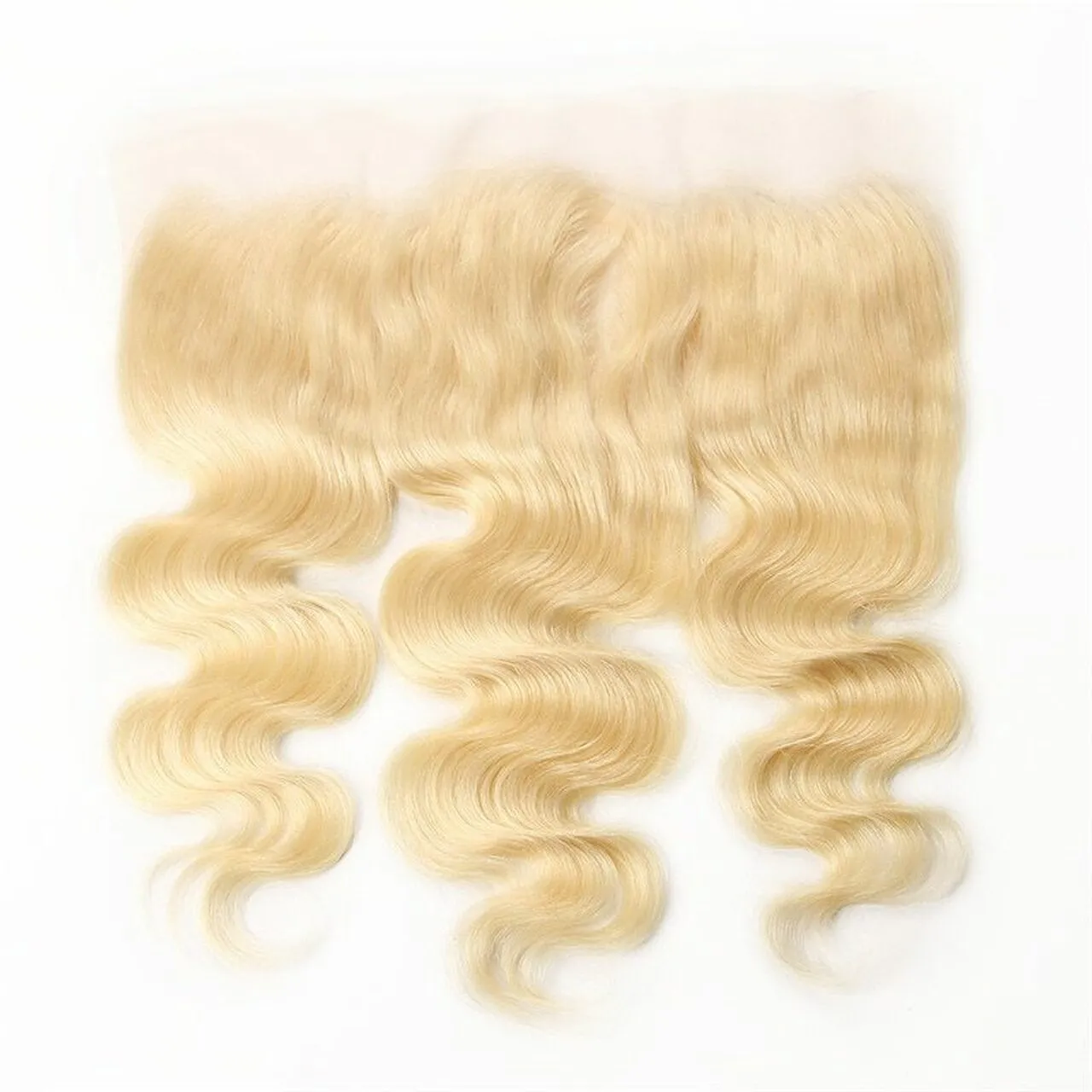 Body Wave 613 Blonde Color Bundles with 13x4 Lace Frontal Human Virgin Hair Pack