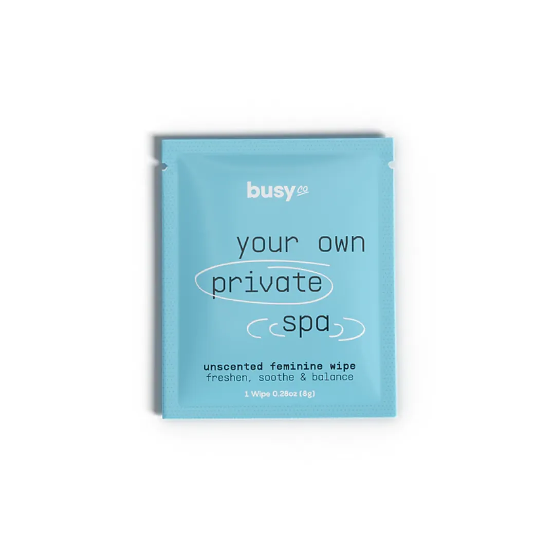 CALM Feminine Wipes with Vit E   Prebiotics | 15 count
