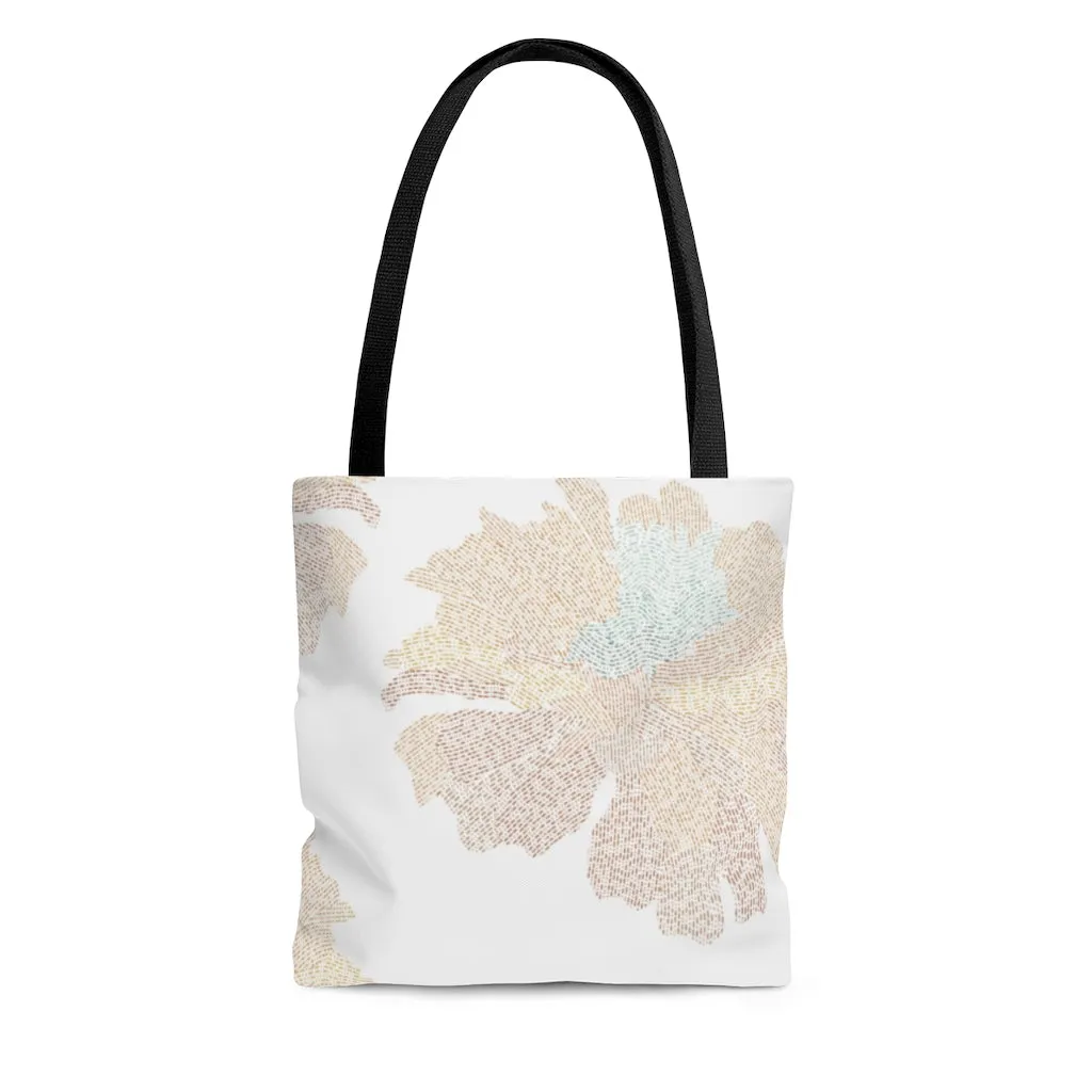 Ciphertext Code Tote Bag in Orange