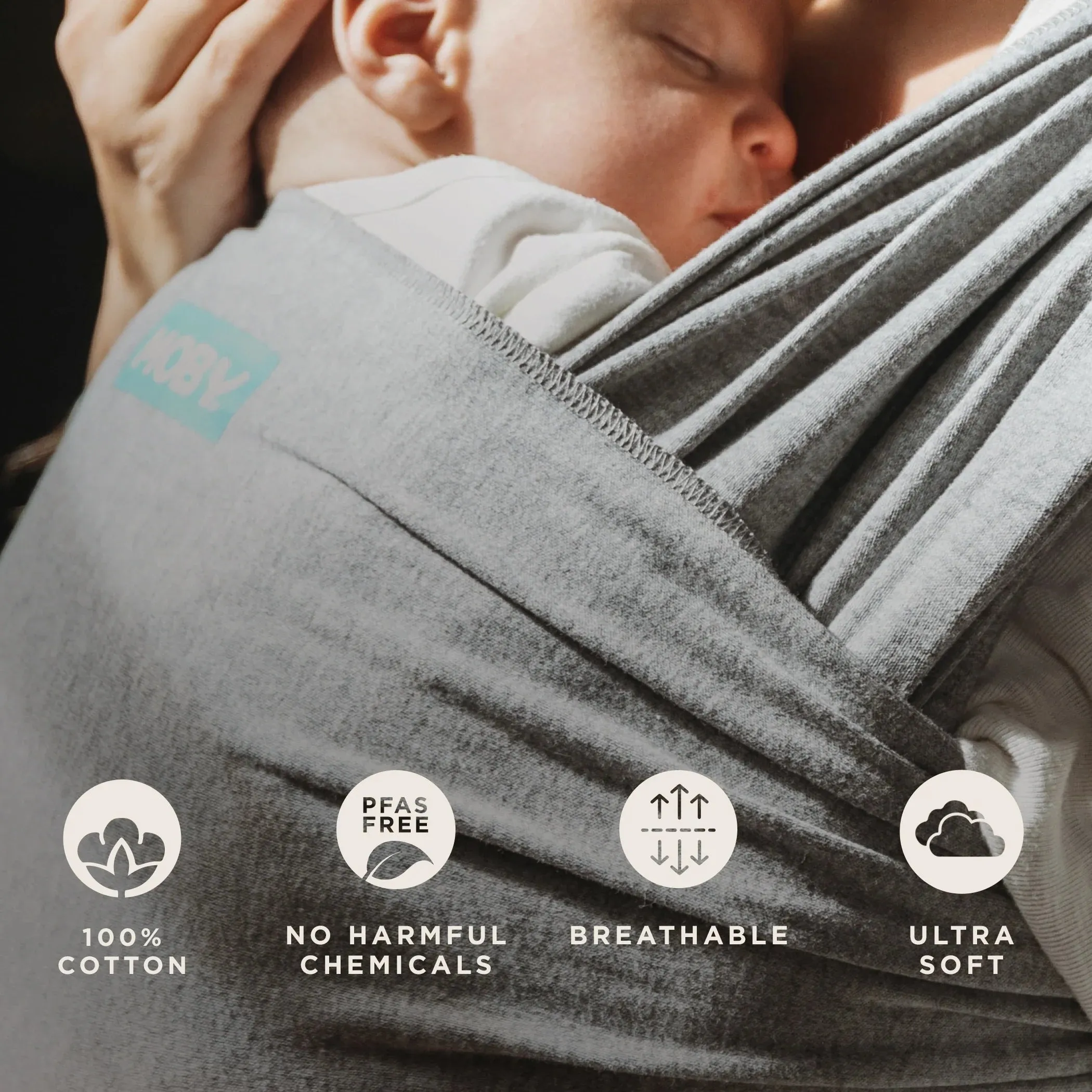Classic Wrap Baby Carrier - Gray