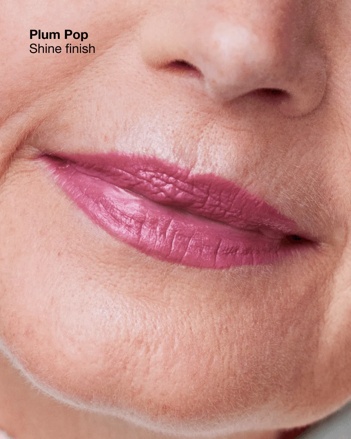Clinique Pop Longwear Lipstick, Plum Pop - Shine