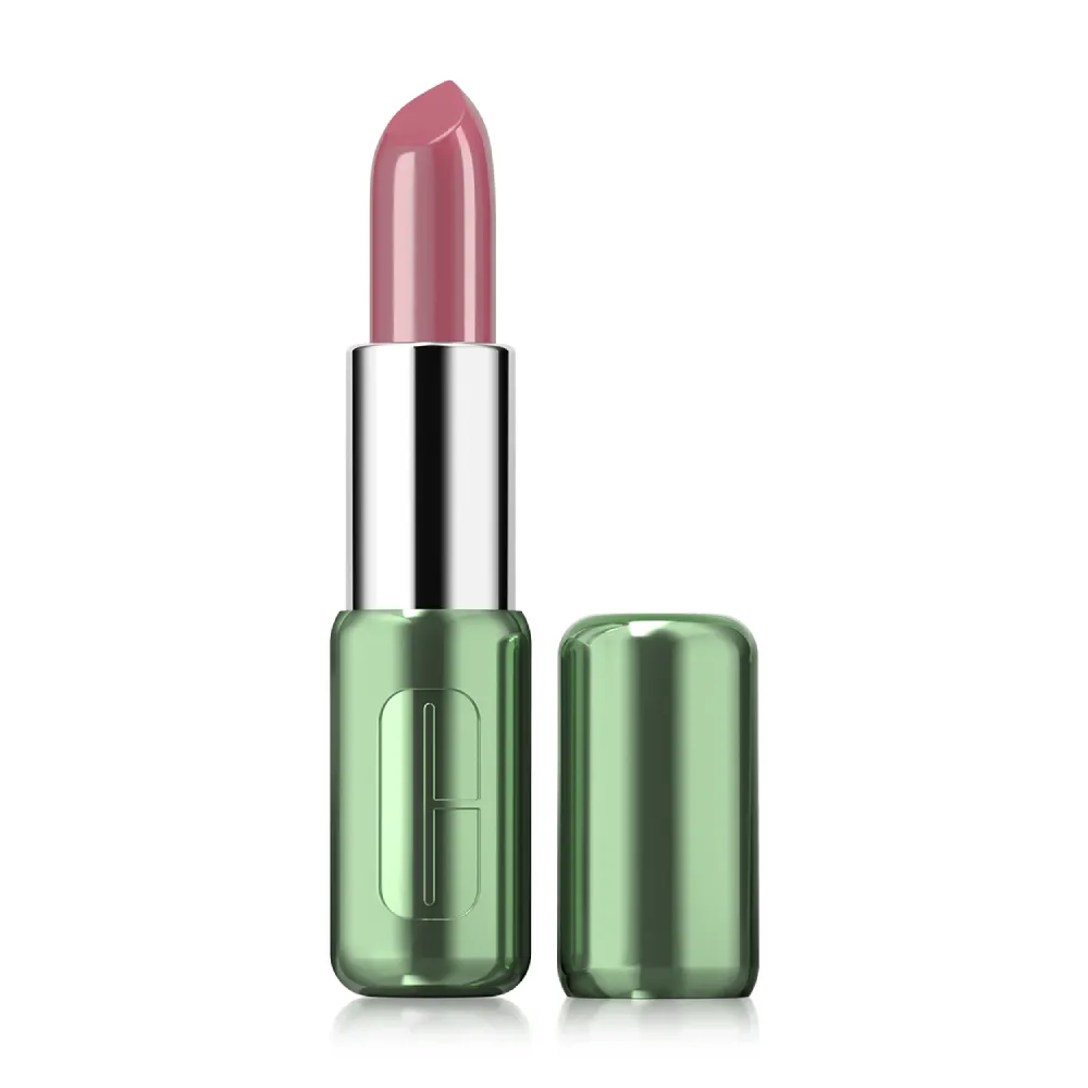 Clinique Pop Longwear Lipstick, Plum Pop - Shine