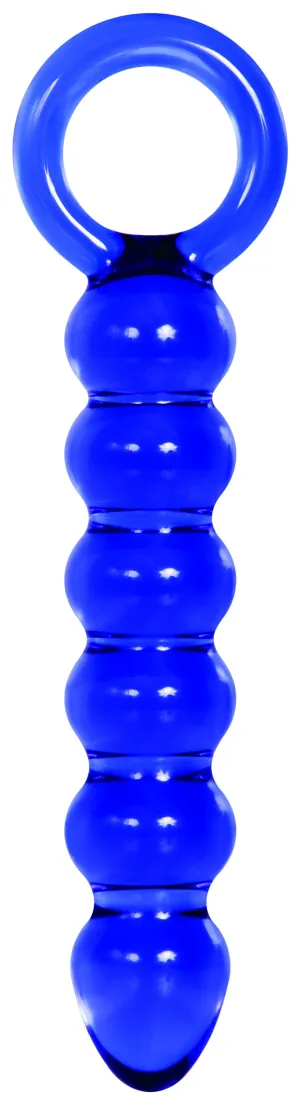 Cobalt Glass Dildo
