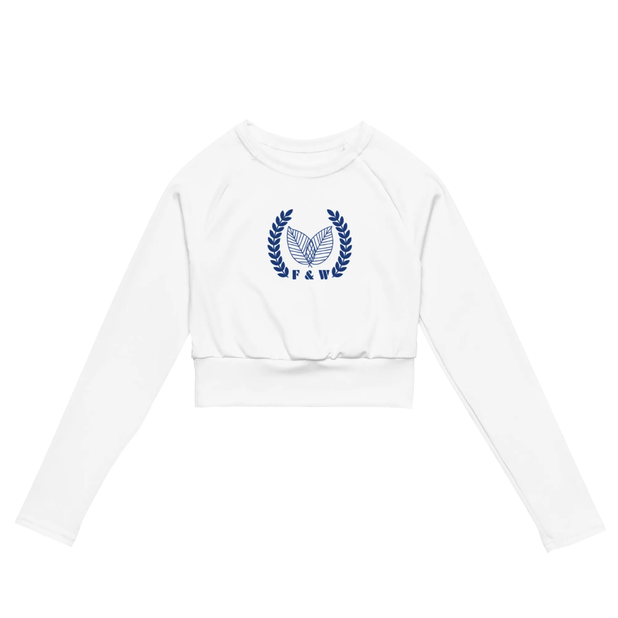 crop top long-sleeve Recycled, Fitz & Willow