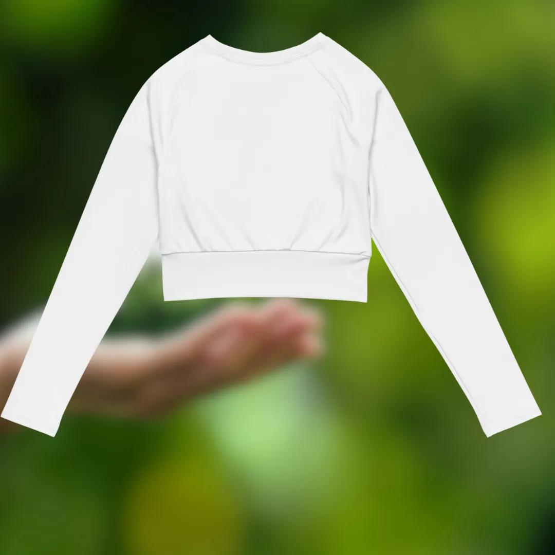 crop top long-sleeve Recycled, Fitz & Willow