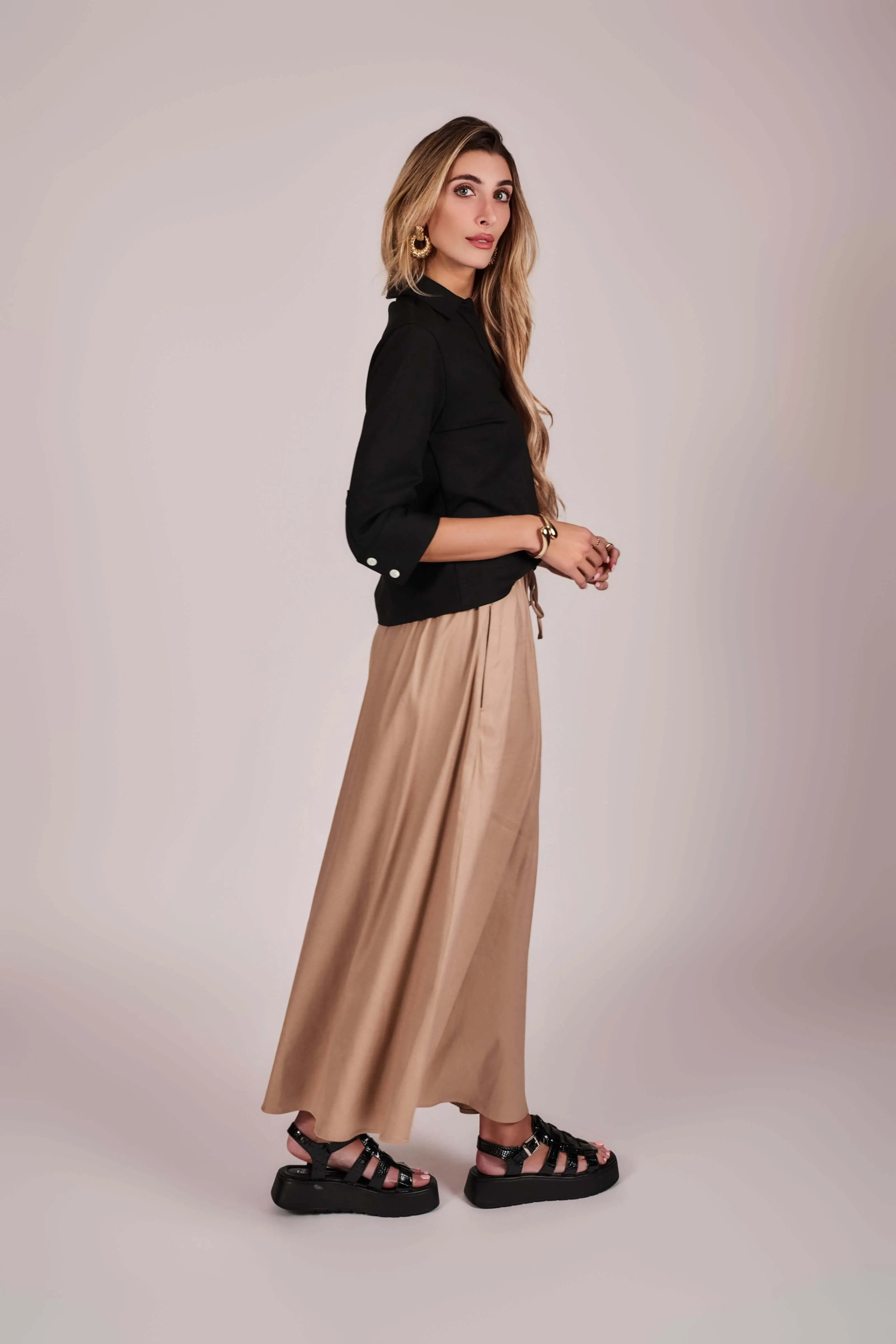 Cupro Skirt