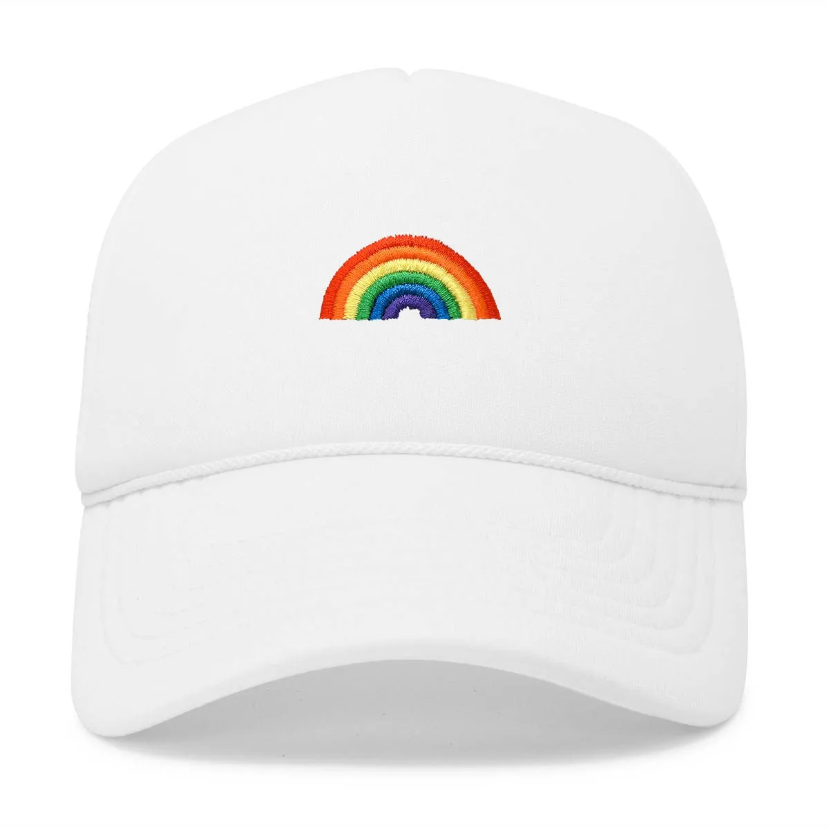 Dalix Rainbow Trucker Hat