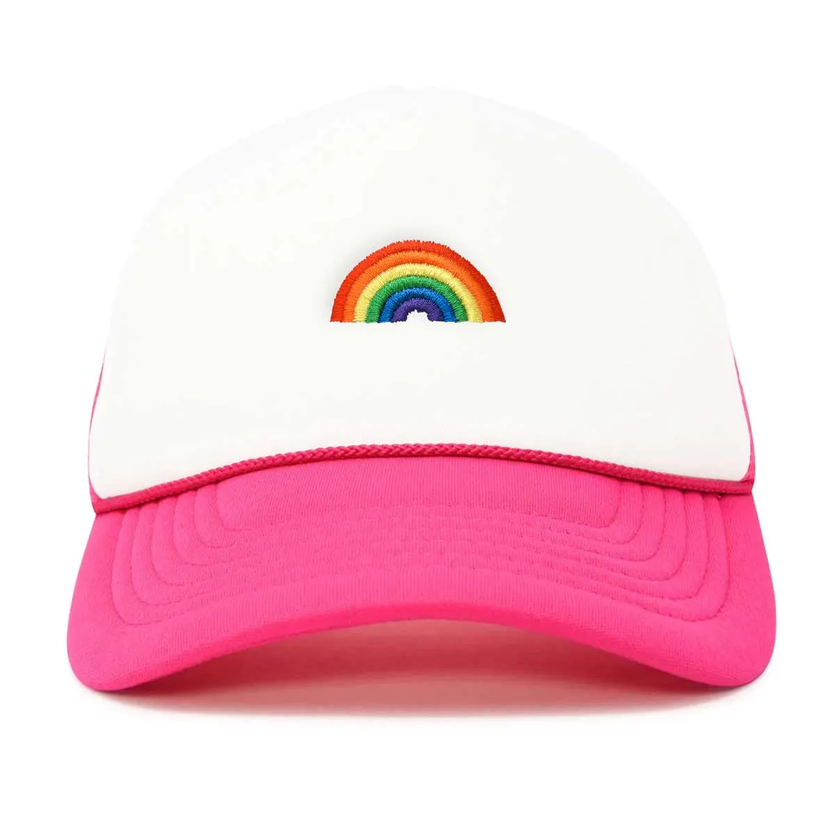 Dalix Rainbow Trucker Hat