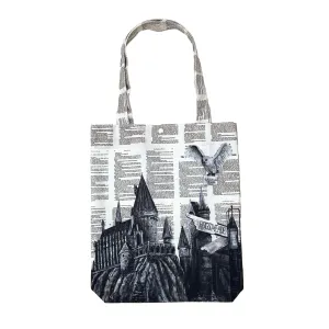 Deluxe Canvas Tote Bag of  Witchcraft and Wizardry