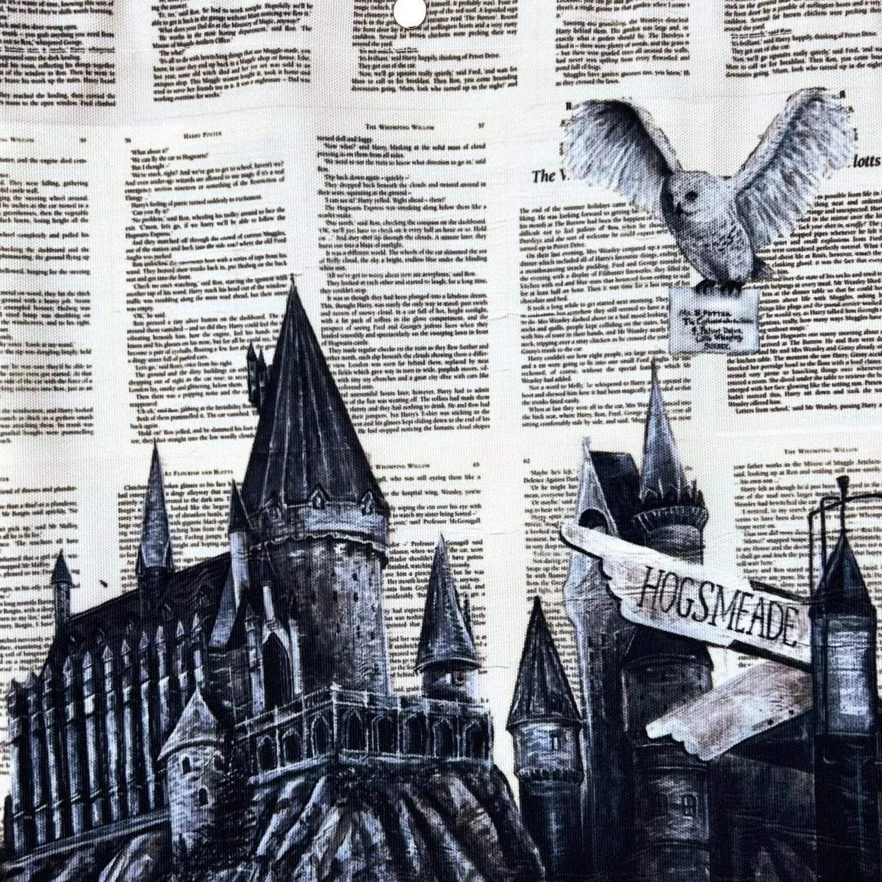 Deluxe Canvas Tote Bag of  Witchcraft and Wizardry
