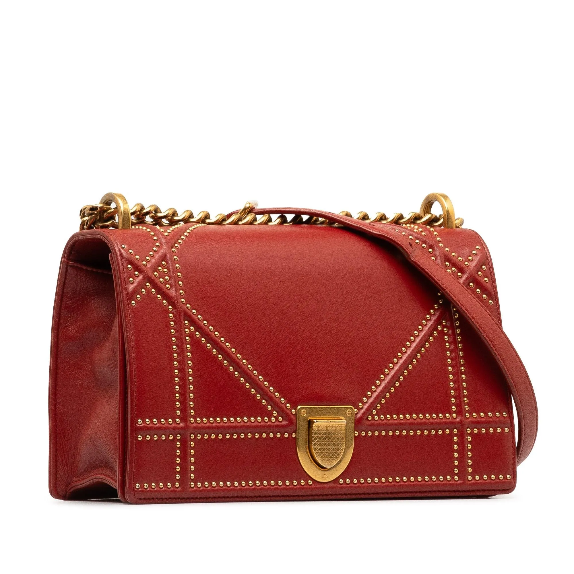 Dior Medium Studded Diorama Crossbody Bag (SHG-ZXsUFN)
