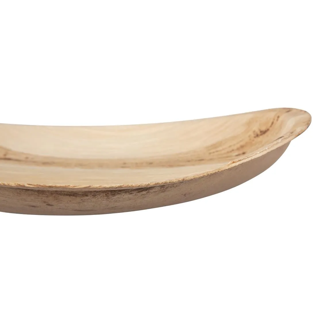 DK378 Fiesta Green Biodegradable Palm Leaf Plates Round 250mm (Pack of 100)