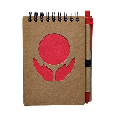 Eco Mini Notepad with Pen