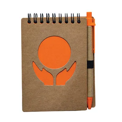Eco Mini Notepad with Pen