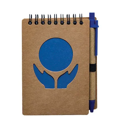 Eco Mini Notepad with Pen