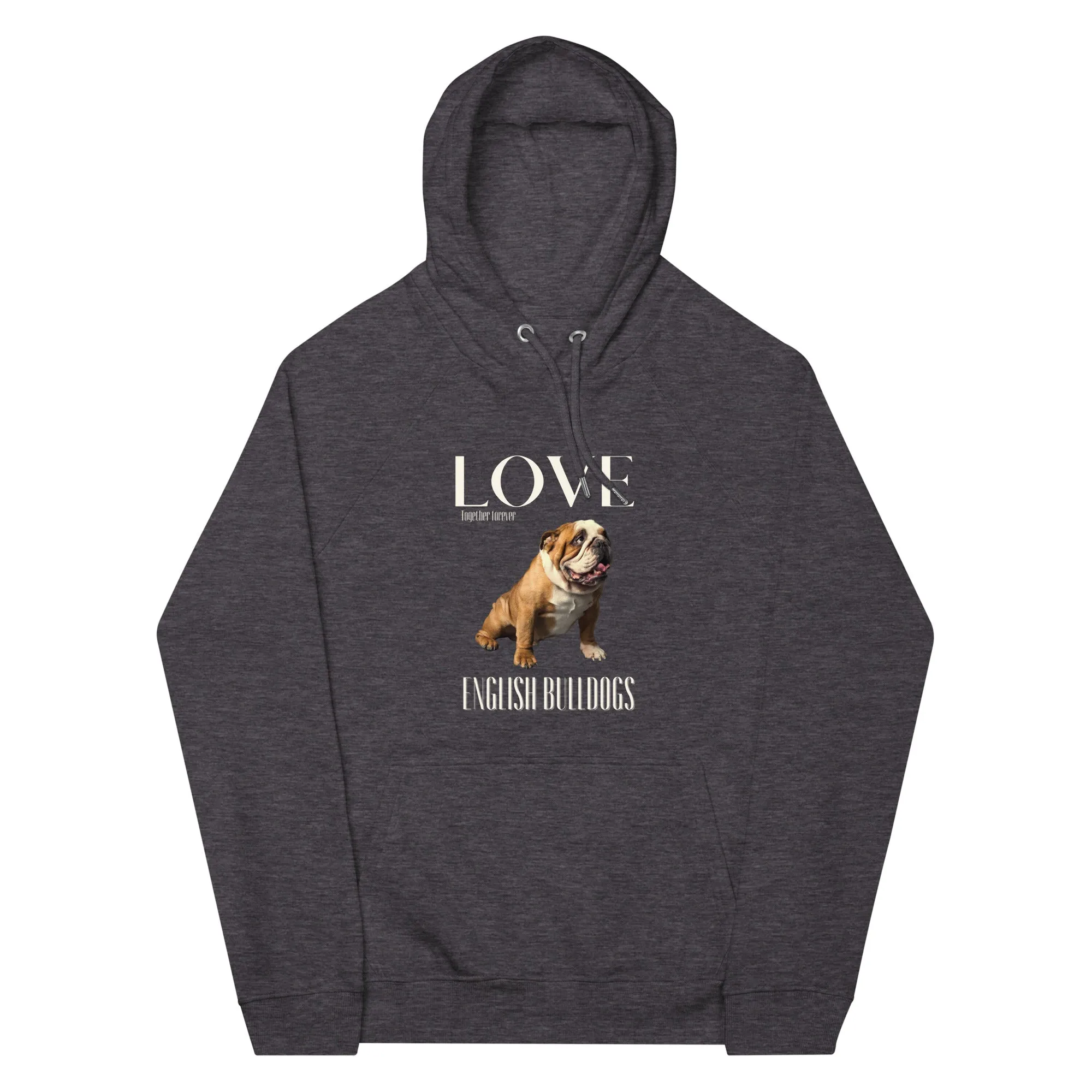 English Bulldog Lover eco hoodie,