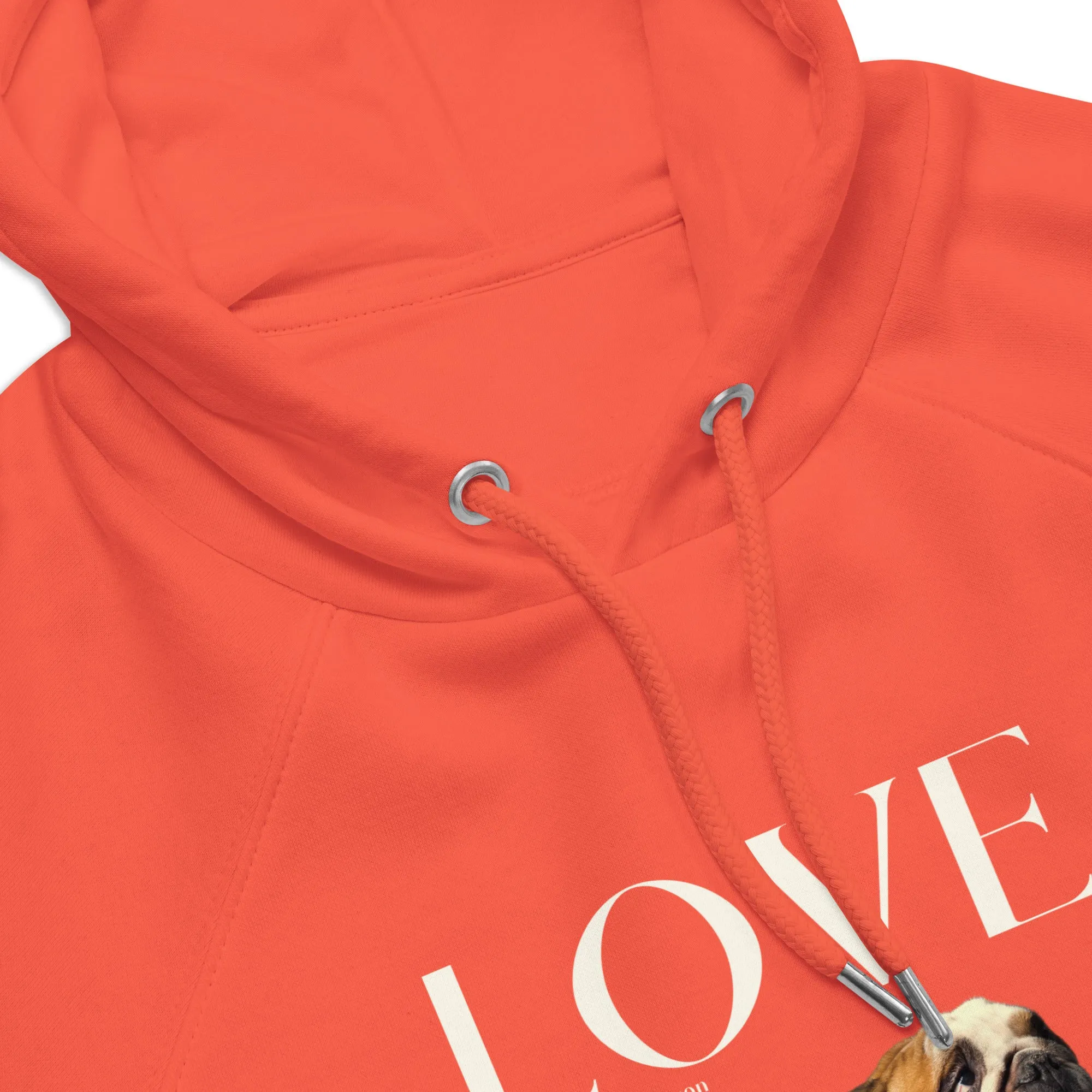 English Bulldog Lover eco hoodie,