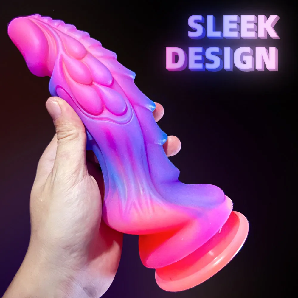 Fake Penis Luminous Multi Color Dildo