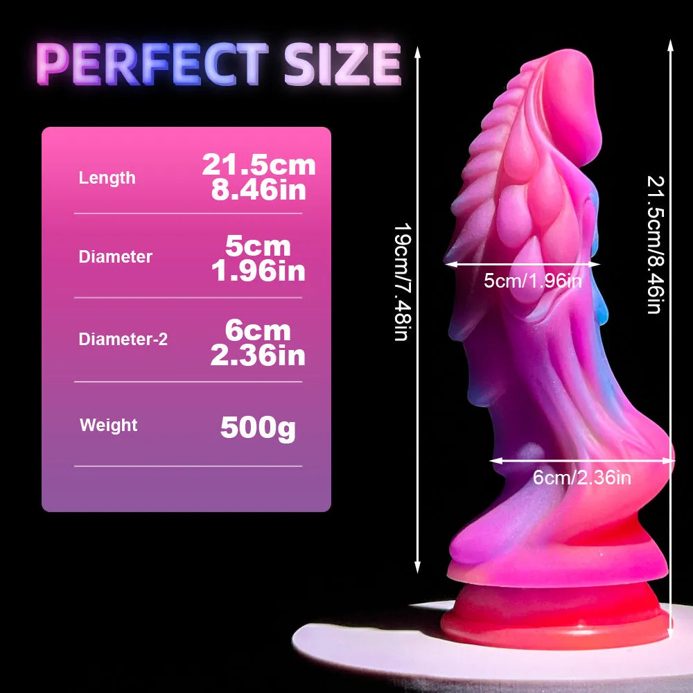 Fake Penis Luminous Multi Color Dildo