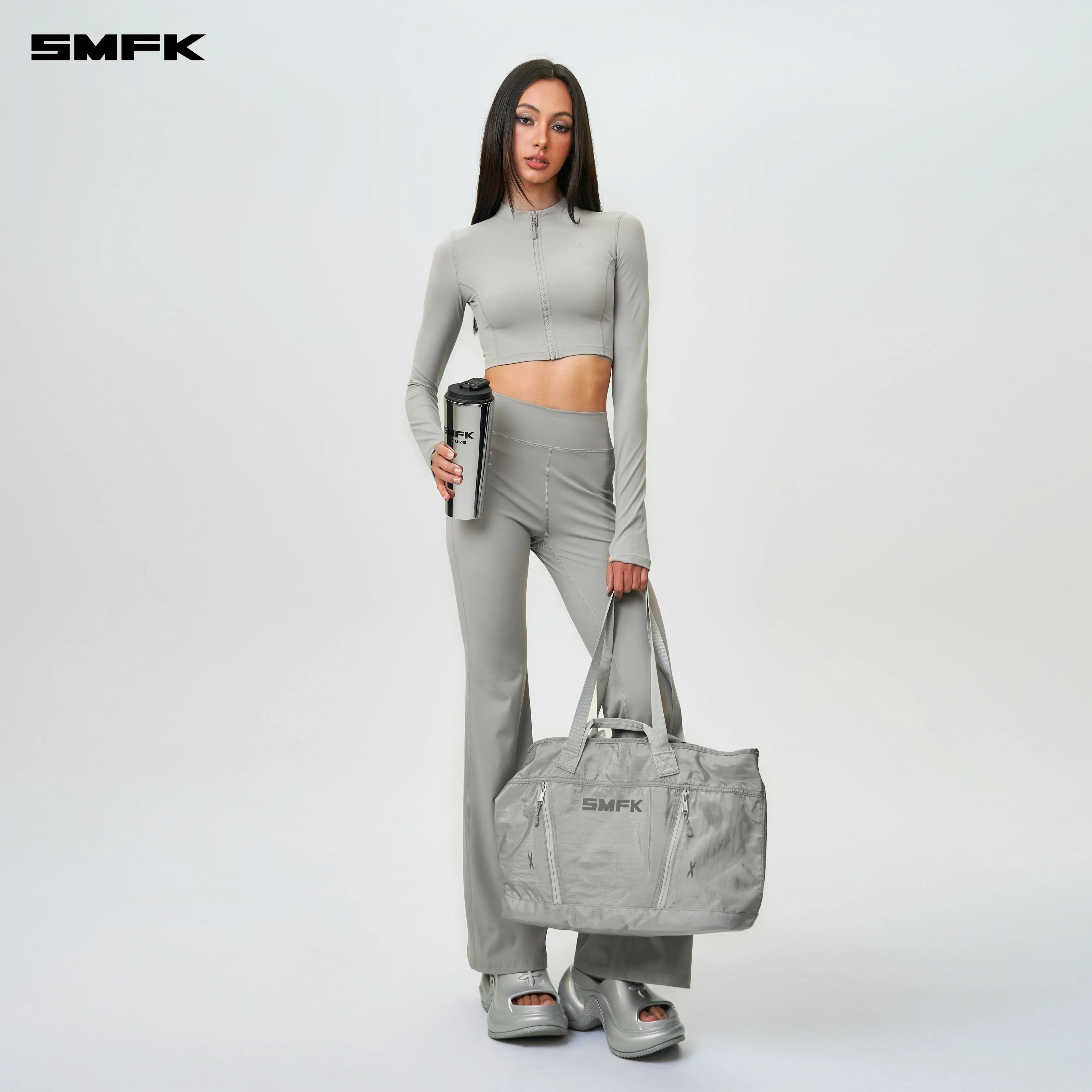 FUTURE Storm Gym Sports Bag Silver (Medium)