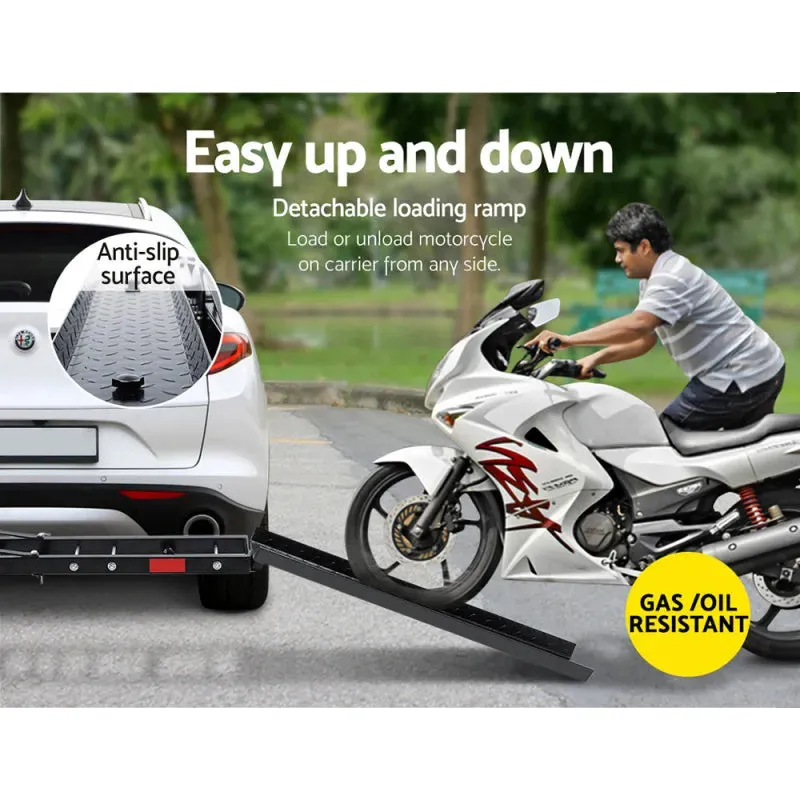 Giantz Motorcycle Carrier Rack with 2" Towbar Arm