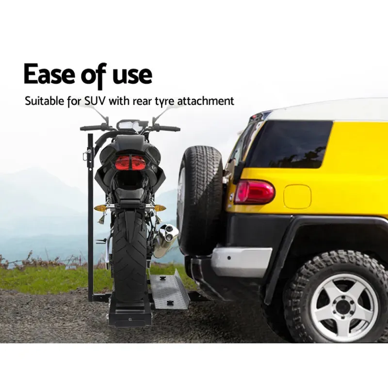 Giantz Motorcycle Carrier Rack with 2" Towbar Arm