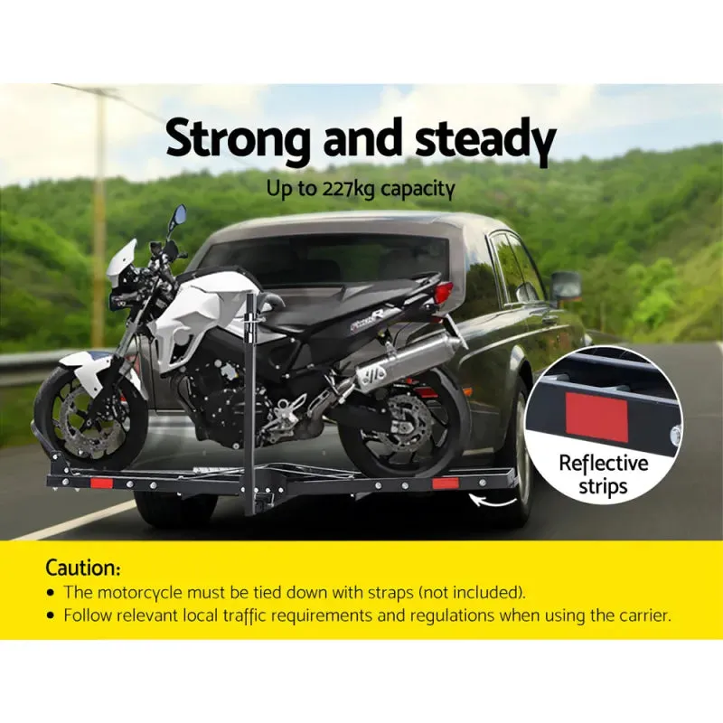 Giantz Motorcycle Carrier Rack with 2" Towbar Arm