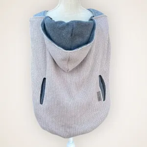 Gray Chunky Knitted- Sweater Knit Carrier Cover