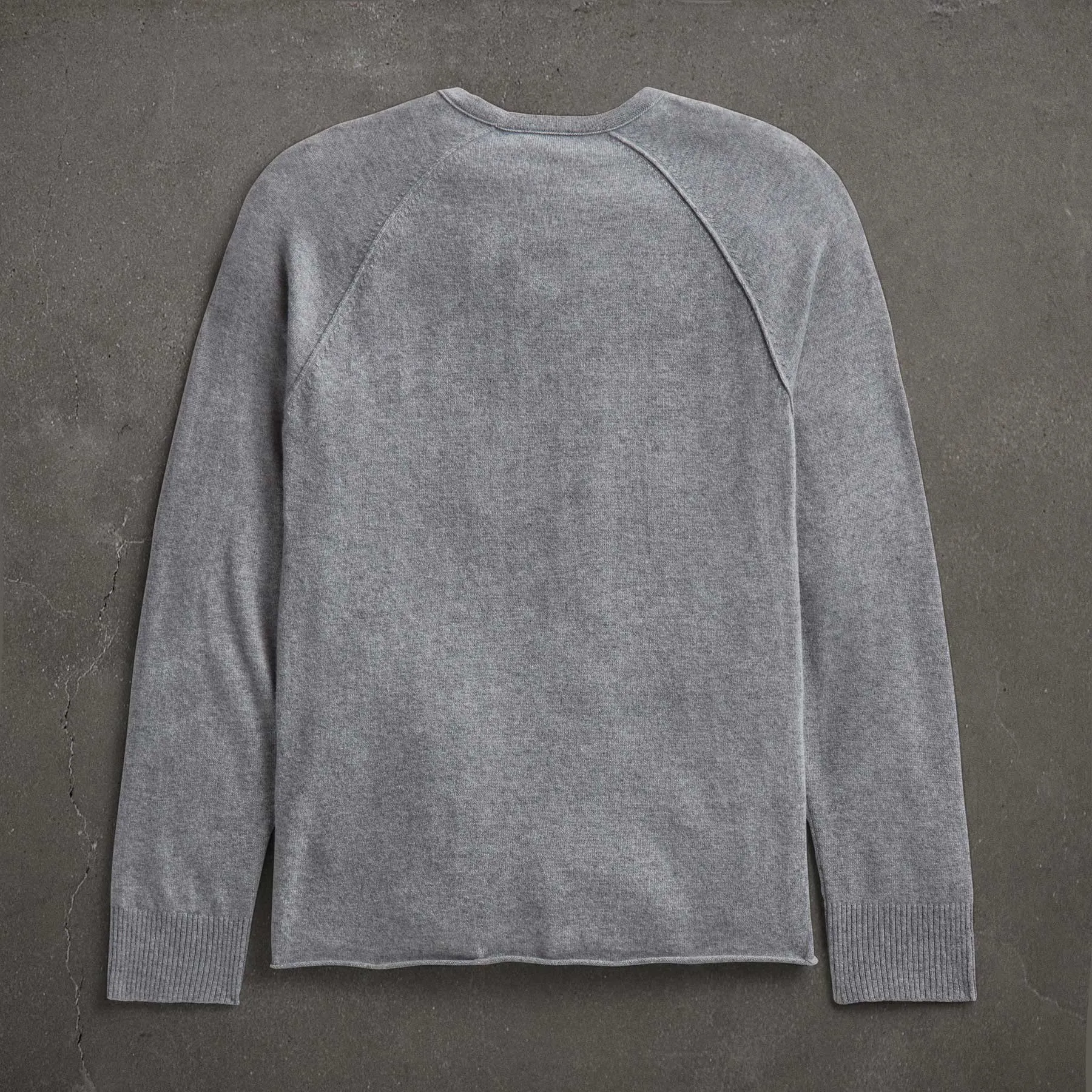 JP x LA Cashmere Raglan - Heather Grey