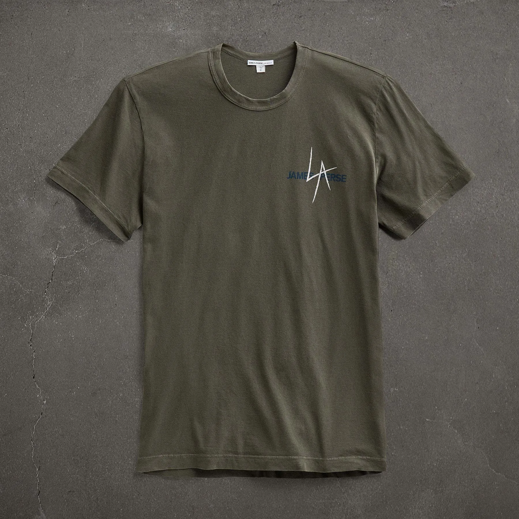 JP x LA Short Sleeve Crew - Platoon Pigment