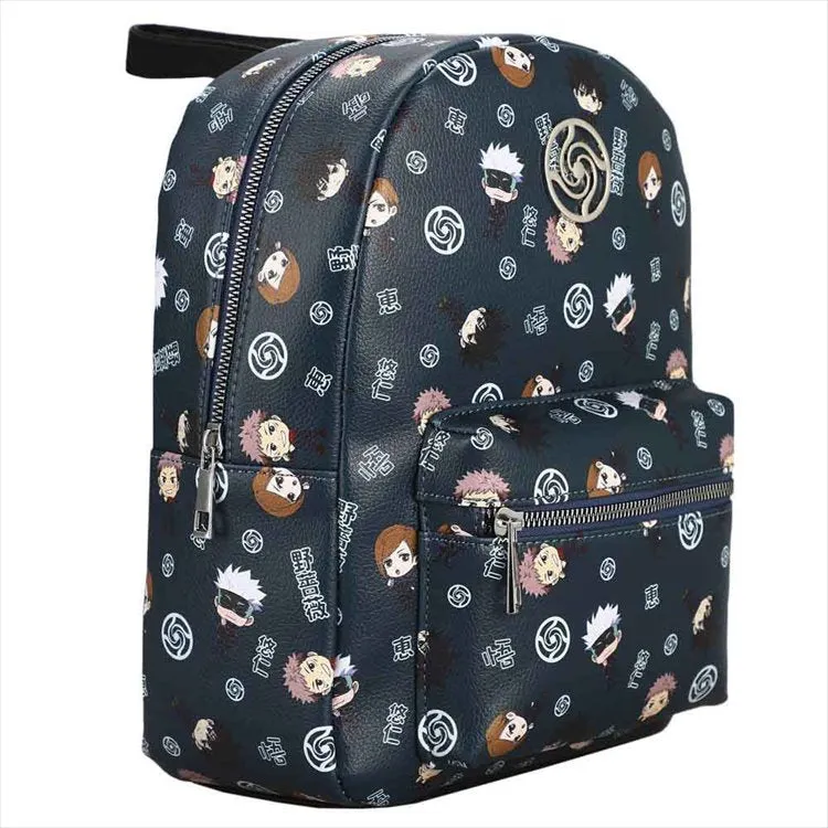 Jujutsu Kaisen - Chibi Metal Badge Mini Backpack