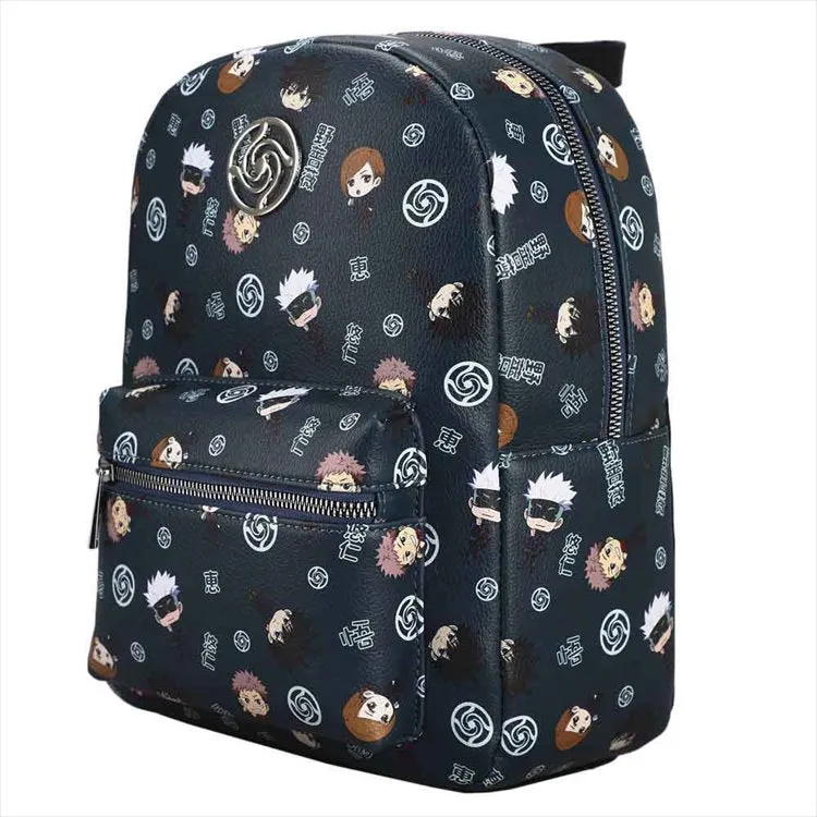 Jujutsu Kaisen - Chibi Metal Badge Mini Backpack