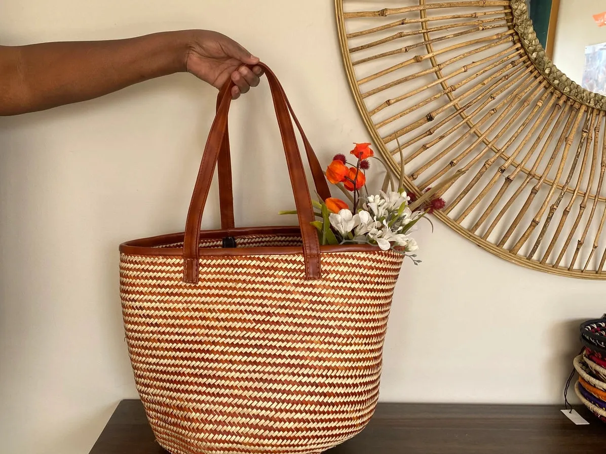 Kikapu Long Handle Tote Bag