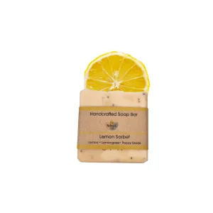 Lemon Sorbet Cold Process Soap 100g
