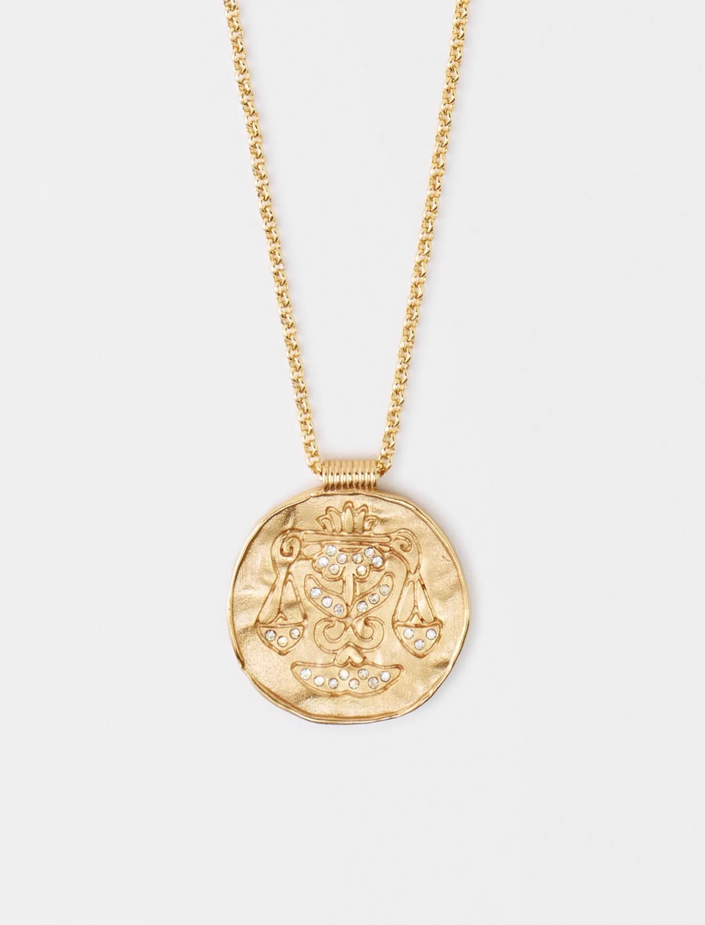 LIBRA ZODIAC MEDAL