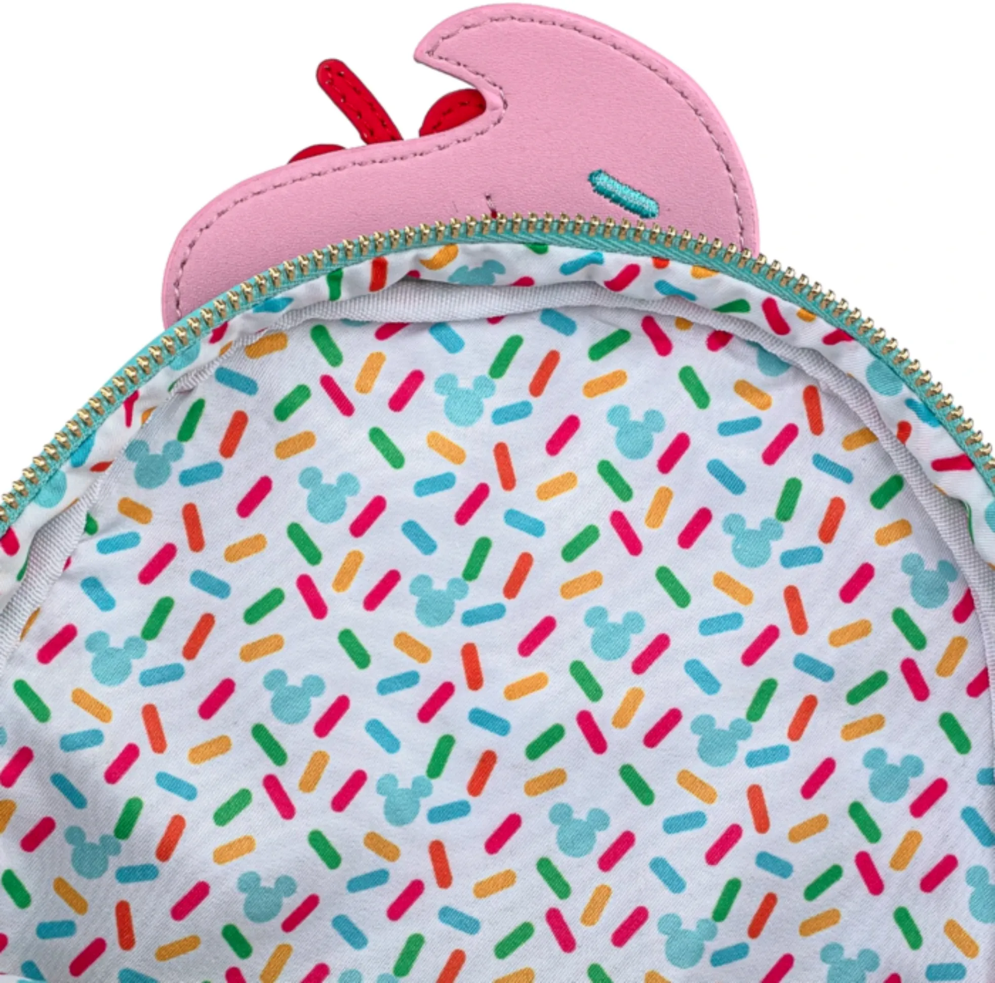 Loungefly x Disney  Mickey & Minnie Mouse Sweet Treats Ice Cream Sundae Mini Backpack