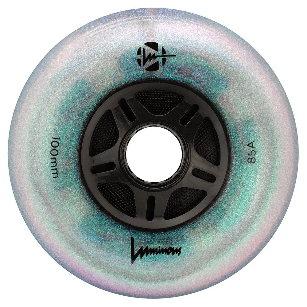 Luminous 100mm LED Light Up Inline Skate Wheel