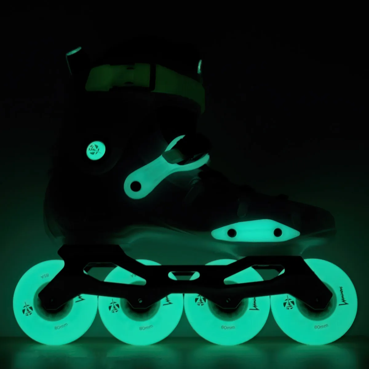 Luminous Ray Inline Skates - Unisex - Clear