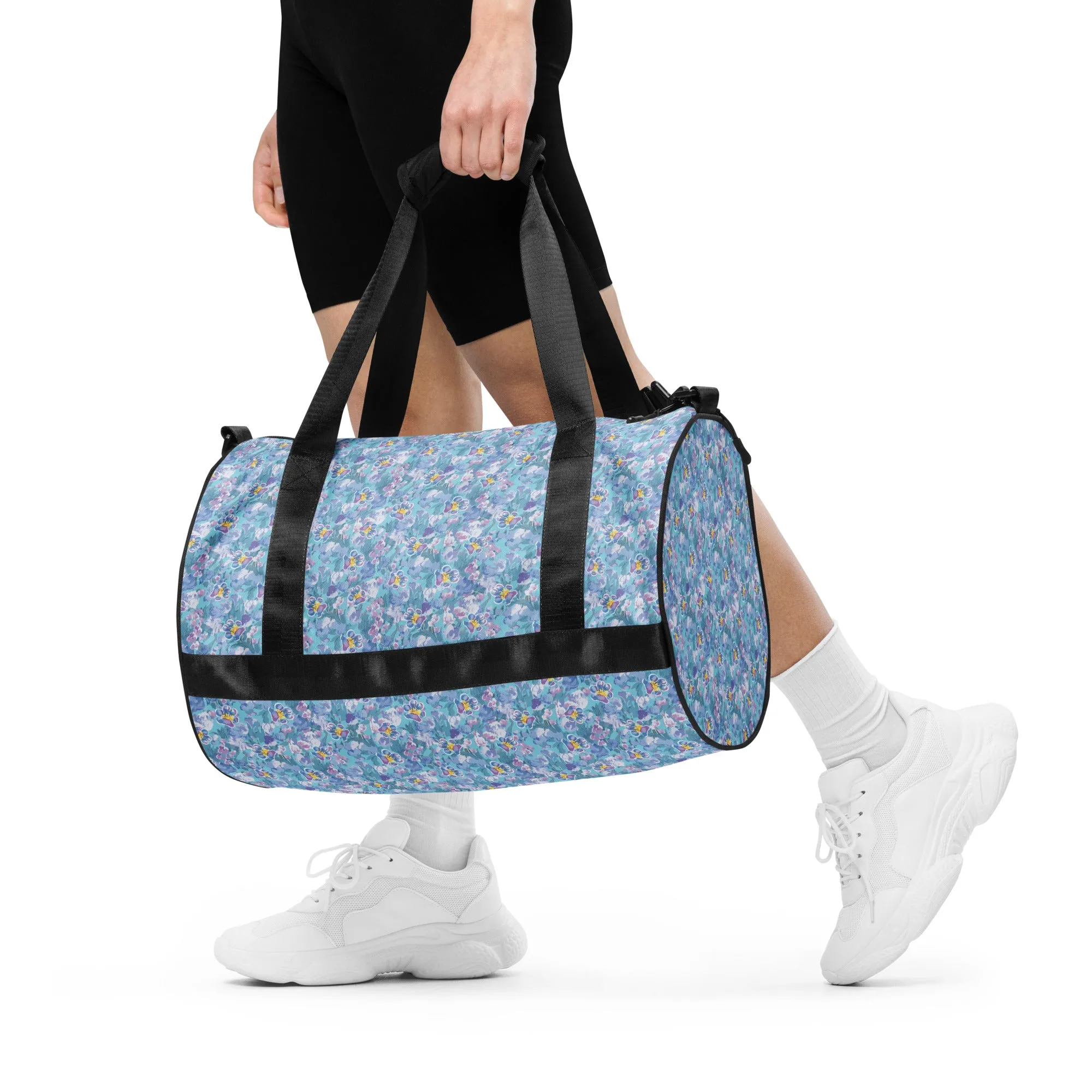 Marble Paw Garden Duffel Bag