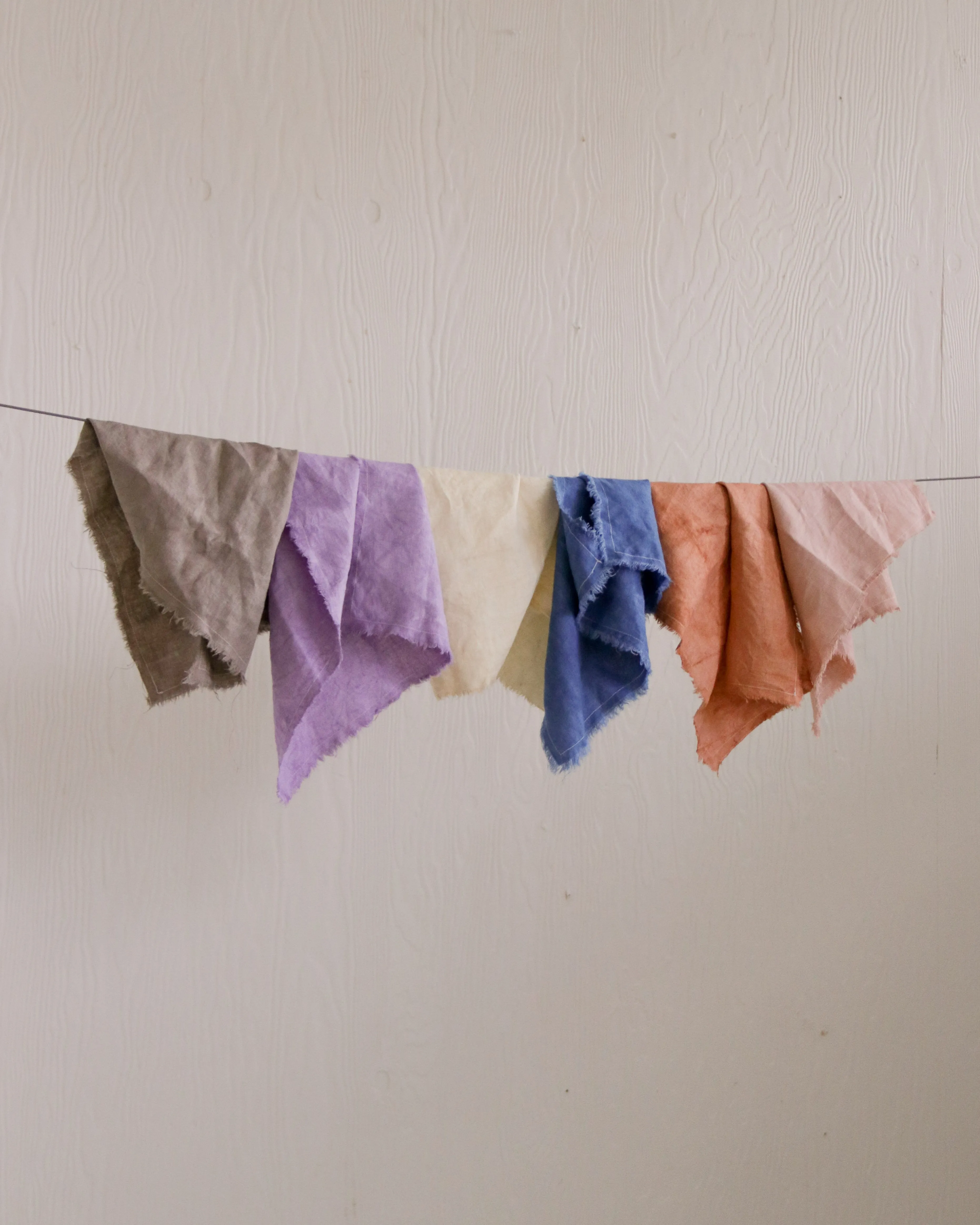 Mauve Linen Napkin Set